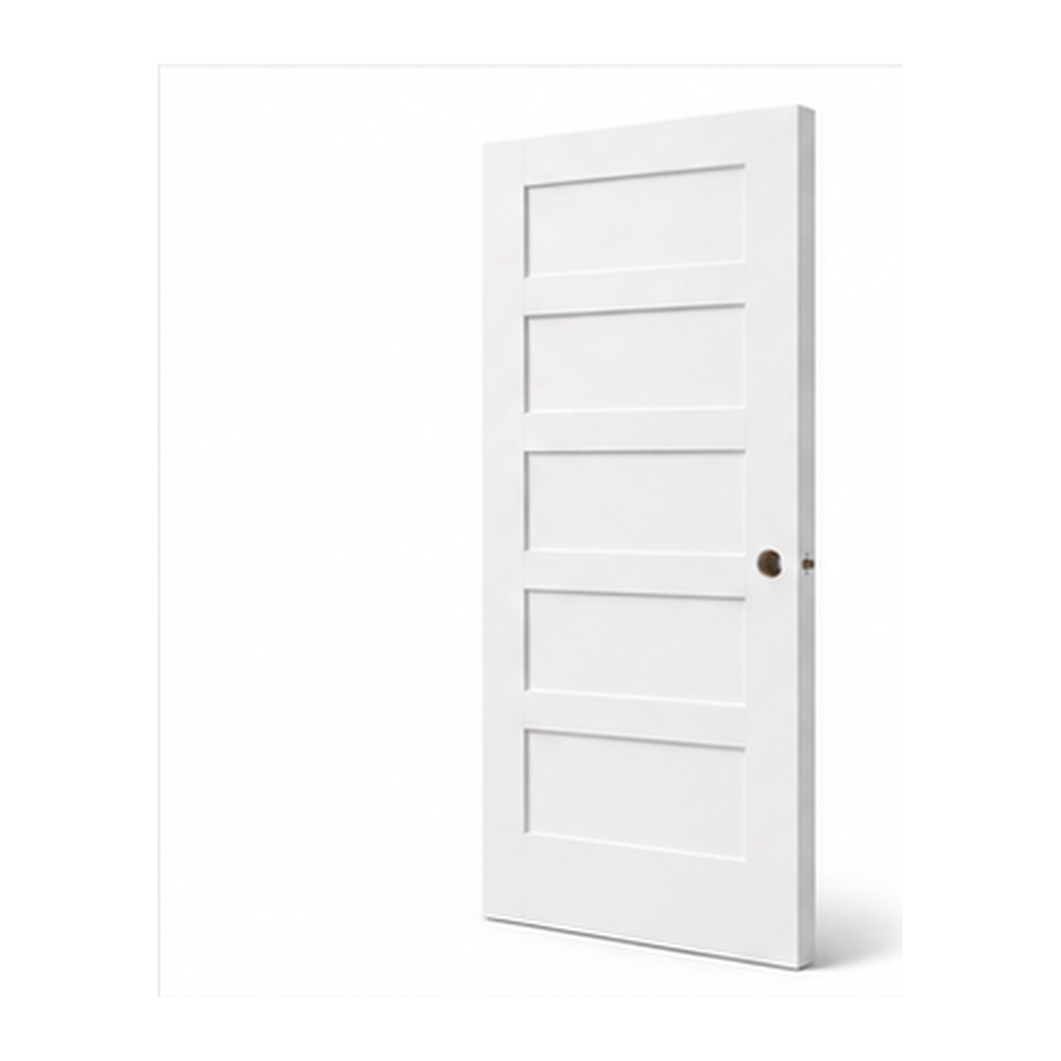 5-Panel Shaker Interior Door